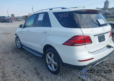 2017 Mercedes-Benz Gle 350 from USA, damaged, VIN 4JGDA5JB8HA858331